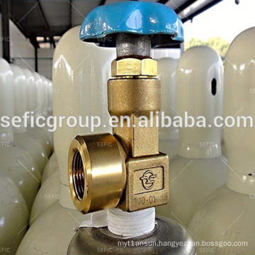 CGA 540 valve with regulator for Medical oxygen gas cylinder